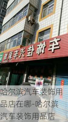 哈尔滨汽车装饰用品店在哪-哈尔滨汽车装饰用品店